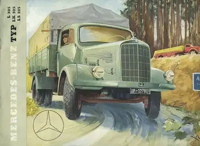Mercedes-Benz L LK LS 325 Prospekt 10.1954
