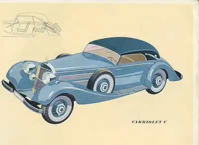 Mercedes-Benz 540 K Prospekt 1937 e