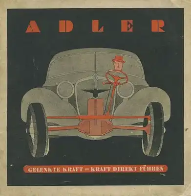 Adler Trumpf-Junior / 2 Ltr. Prospekt 2.1939