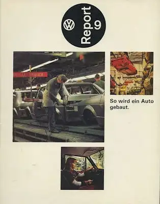 VW Report 8 Broschüre 1.1979