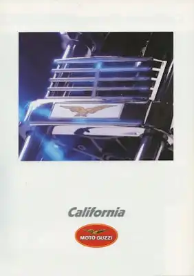 Moto Guzzi California III Prospekt ca. 1987