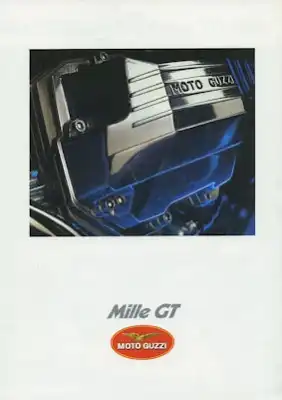 Moto Guzzi Mille GT Prospekt ca. 1987