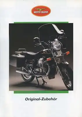 Moto Guzzi Zubehör Prospekt ca. 1988