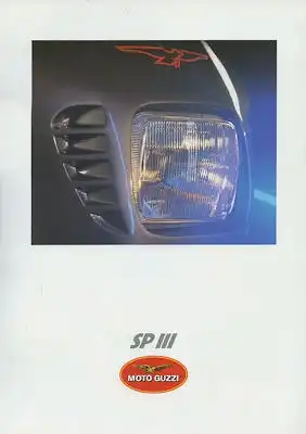 Moto Guzzi SP III Prospekt ca. 1988