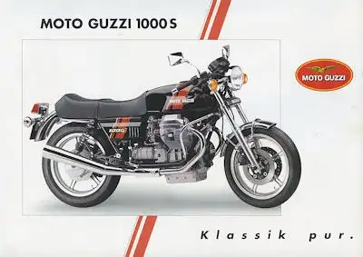 Moto Guzzi 1000 S Prospekt ca. 1989