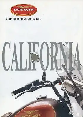 Moto Guzzi California Prospekt ca. 1989