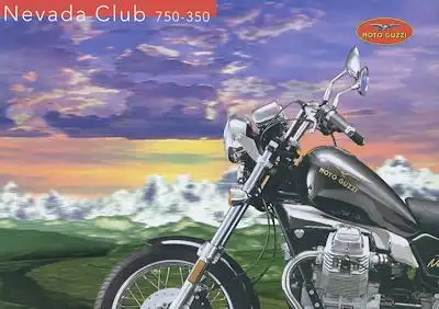 Moto Guzzi Nevada 350 / 750 Prospekt ca. 1998
