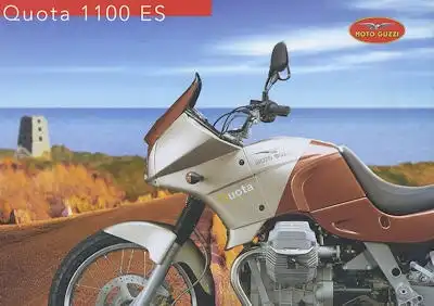 Moto Guzzi Quota 1100 ES Prospekt ca. 1998