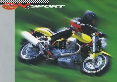 Moto Guzzi V 11 Sport Prospekt ca. 1999