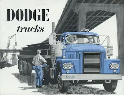 Chrysler Dodge Trucks Prospekt 1962