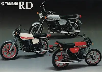 Yamaha RD 200 250 400 Prospekt 1979