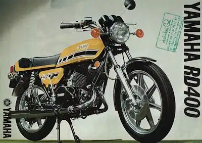 Yamaha RD 400 Prospekt 1977