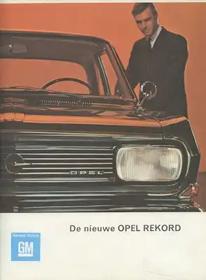 Opel Rekord B Prospekt 8.1965 nl