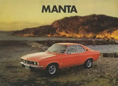 Opel Manta A Prospekt 5.1974 nl