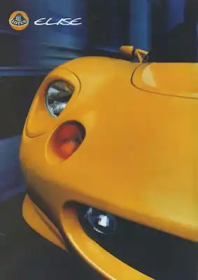 Lotus Elise Prospekt ca. 2000