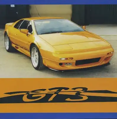 Lotus Esprit GT 3 Prospekt ca. 1996