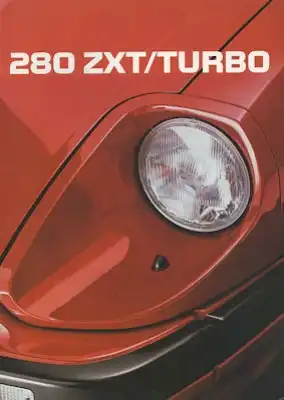 Datsun / Nissan 280 ZXT / Turbo Prospekt 6.1983