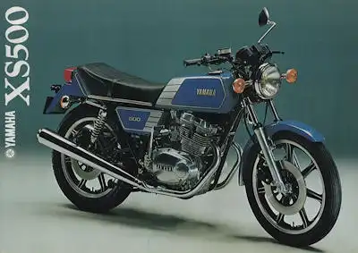 Yamaha XS 500 Prospekt 1978