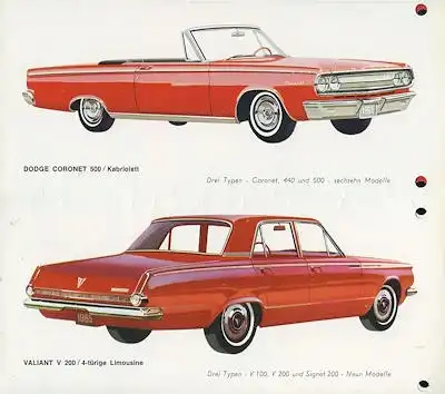 Chrysler Programm 1965