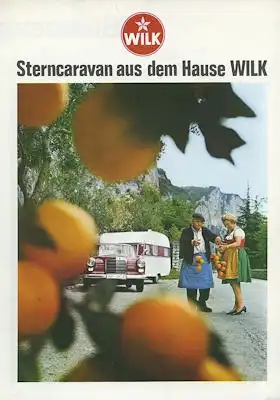 Wilk Stern Wohnwagen Prospekt 9.1969