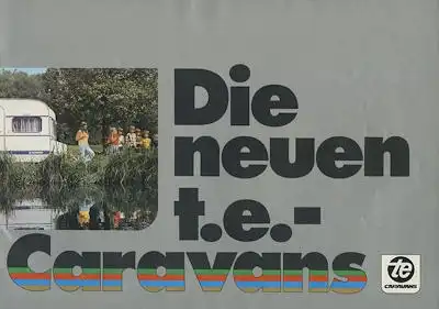 t.e. Wohnwagen Programm 1975