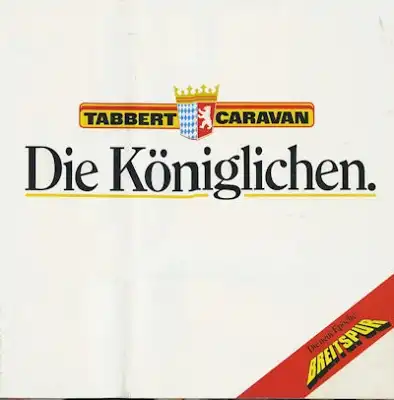 Tabbert Wohnwagen Programm 9.1978