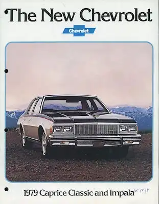 Chevrolet Caprice Classic + Impala Prospekt 1979