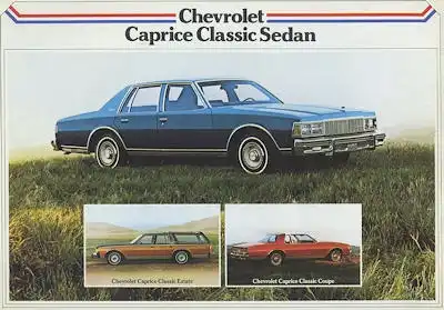Chevrolet Caprice Classic Prospekt 1979