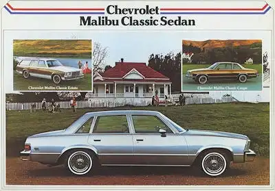 Chevrolet Malibu Classic brochure 1979