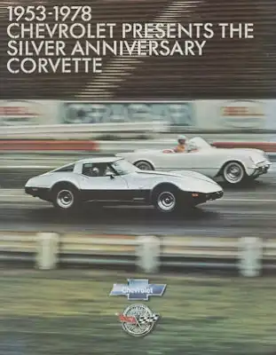 Chevrolet Silver Anniversary Corvette Prospekt 1978