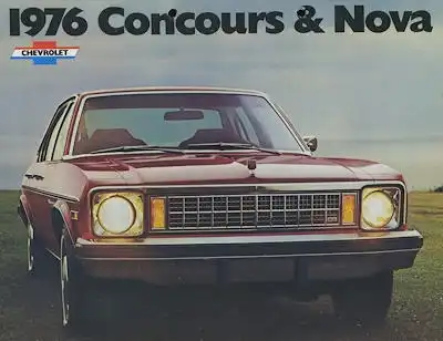 Chevrolet Concours & Nova Prospekt 1976