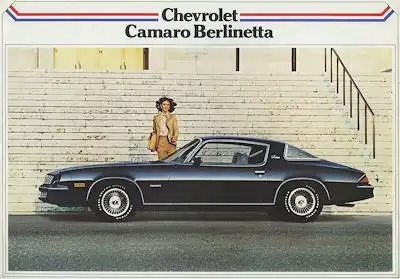 Chevrolet Camaro Prospekt 1979