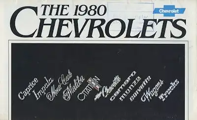 Chevrolet Programm 1980