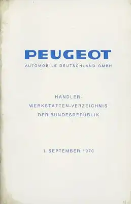 Peugeot 504 Bedienungsanleitung + Mappe 7.1969