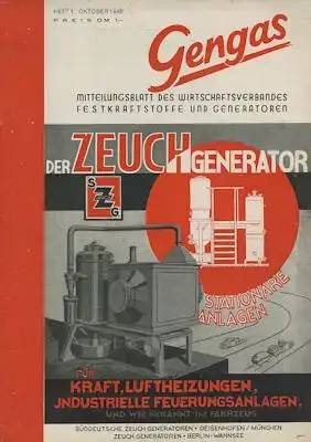 Gengas 4 Zeitschriften 1948-1949