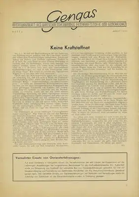 Gengas 4 Zeitschriften 1948-1949