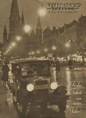 Dunlop Zeitung 1934 Heft 11