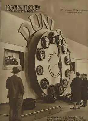 Dunlop Zeitung 1935 Heft 1