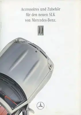 Mercedes-Benz SLK Zubehör Prospekt 4.1996