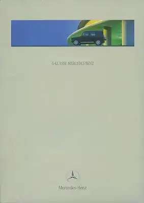 Mercedes-Benz G-Klasse Prospekte 1999