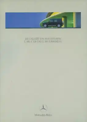 Mercedes-Benz G-Klasse Prospekte 1999