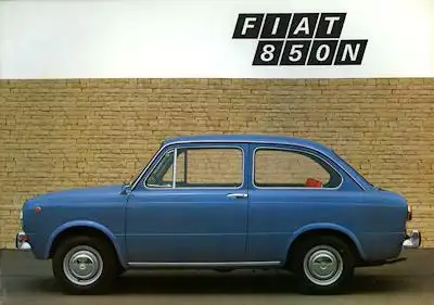 Fiat 850 N Prospekt 1969