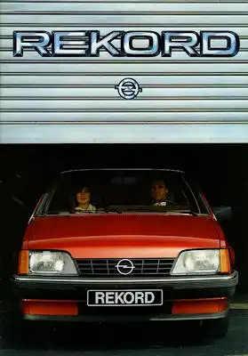 Opel Rekord E Prospekt 2.1984