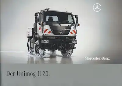 Mercedes-Benz Unimog U 20 Prospekt 4.2010