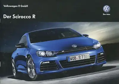 VW Scirocco R Prospekt 2.2012