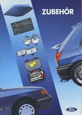 Ford Zubehör Prospekt 4.1989