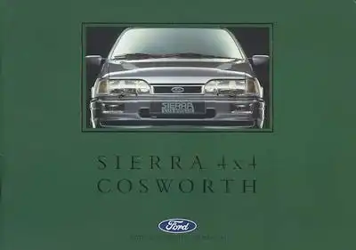 Ford Sierra 4x4 Cosworth Prospekt 12.1989
