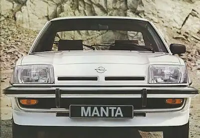 Opel Manta Prospekt 8.1978