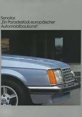 Opel Senator Prospekt 9.1979