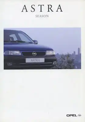 Opel Astra Season Prospekt 8.1995